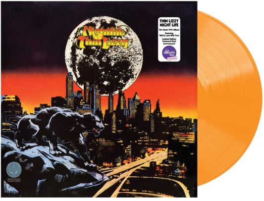the album cover for Thin Lizzy - Night Life [Colored Vinyl] [Limited Edition] (Org) (Uk)