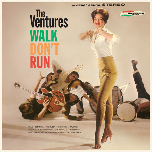 the album cover for Ventures - Walk Don't Run (Bonus Tracks) [Limited Edition] [180 Gram] (Spa)