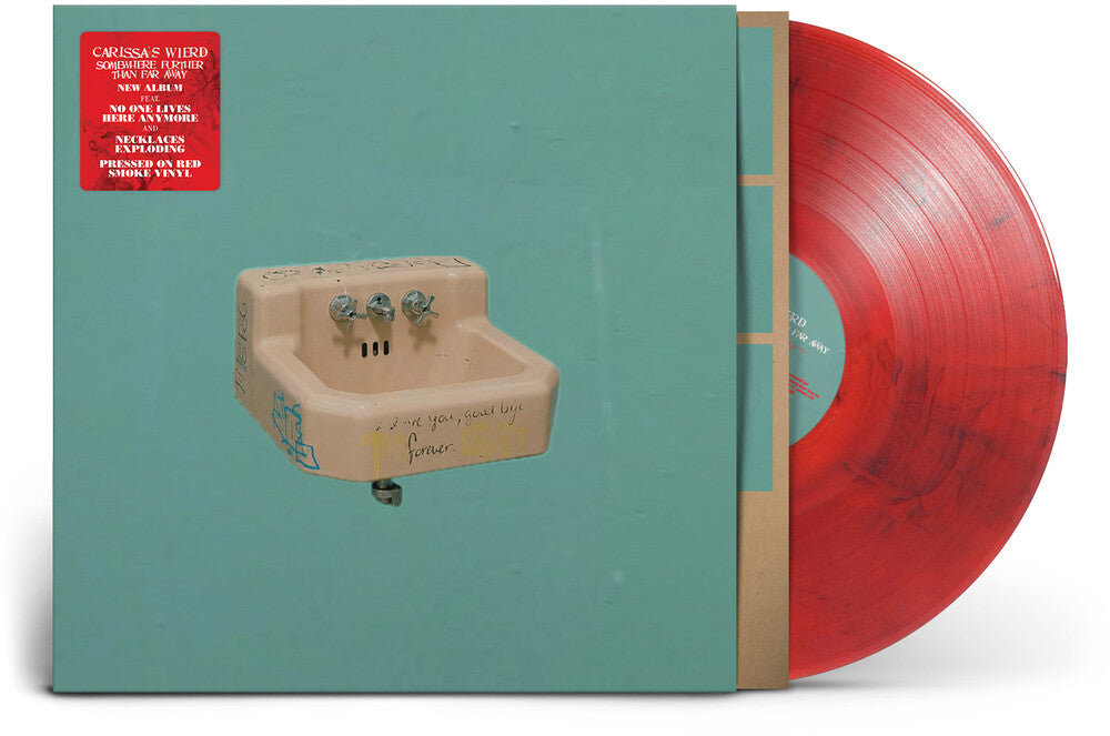 the album cover for Carissa's Wierd - Somewhere Further Than Far Away [Colored Vinyl] (Ofgv)