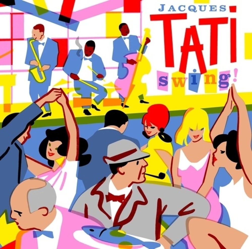 the album cover for Jacques Tati - Swing ! (2026 Edition) (translucent Red Vinyl/2lp)