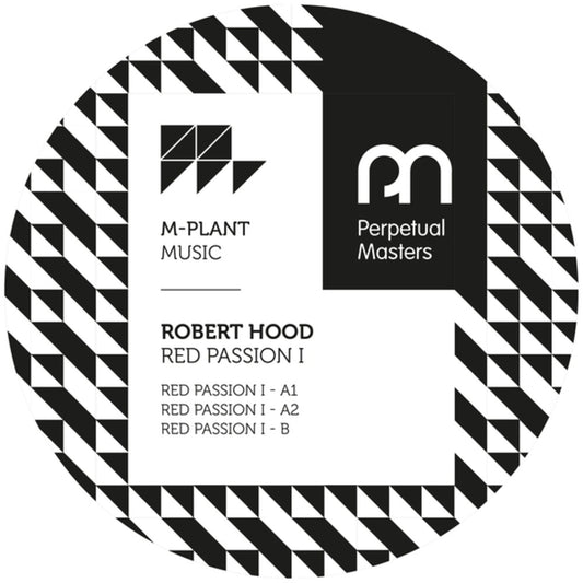 the album cover for Robert Hood - Red Passion I (Ep)