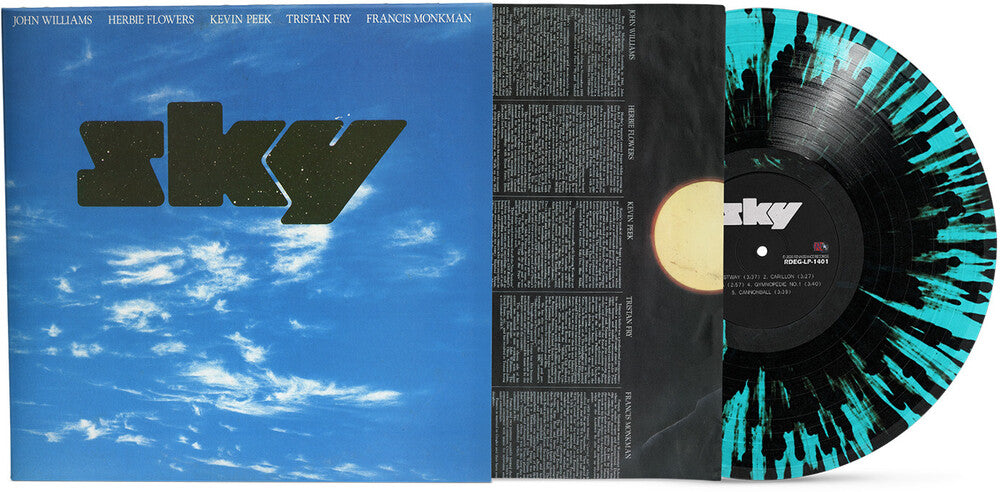 the album cover for Sky - Sky - Blue/Blk (Blk) (Blue) [Colored Vinyl] (Trq)