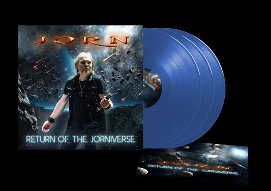 the album cover for Jorn - Return Of The Jorniverse (Blue) [Clear Vinyl] [With Booklet]
