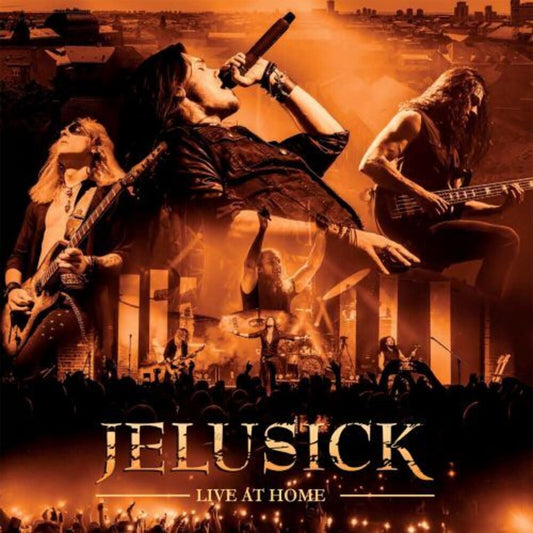 the album cover for Jelusick - Live At Home (Bonus Dvd)