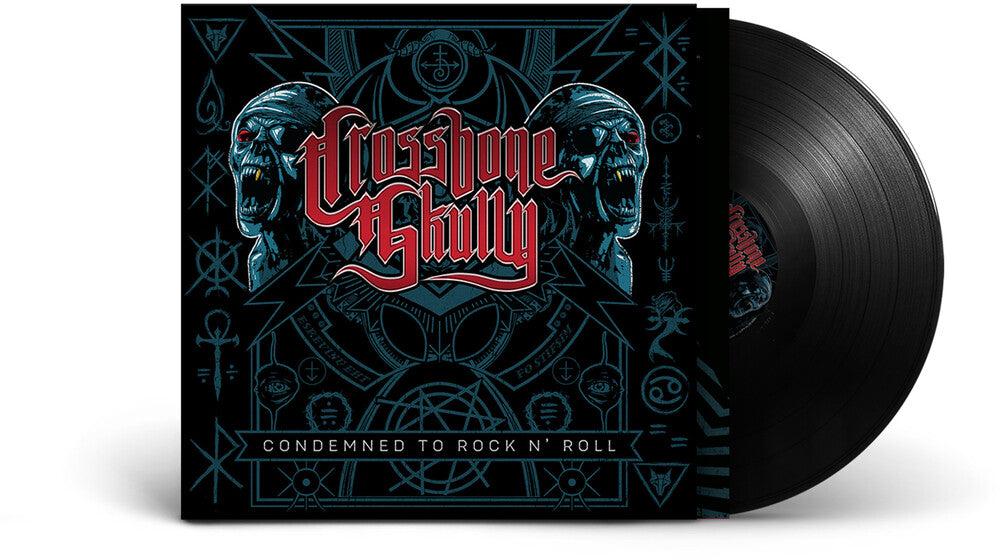 the album cover for Crossbone Skully - Condemned To Rock N Roll [Black]