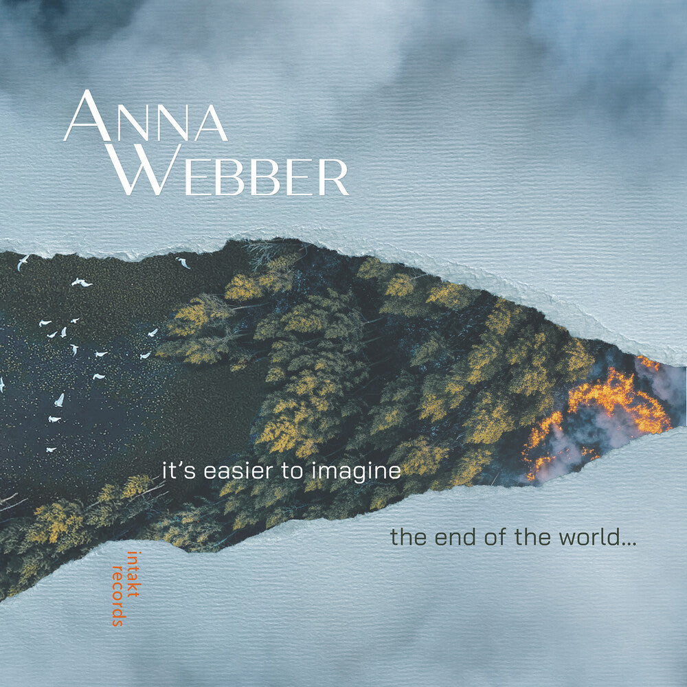 the album cover for Anna Webber - It's Easier To Imagine The End Of The World