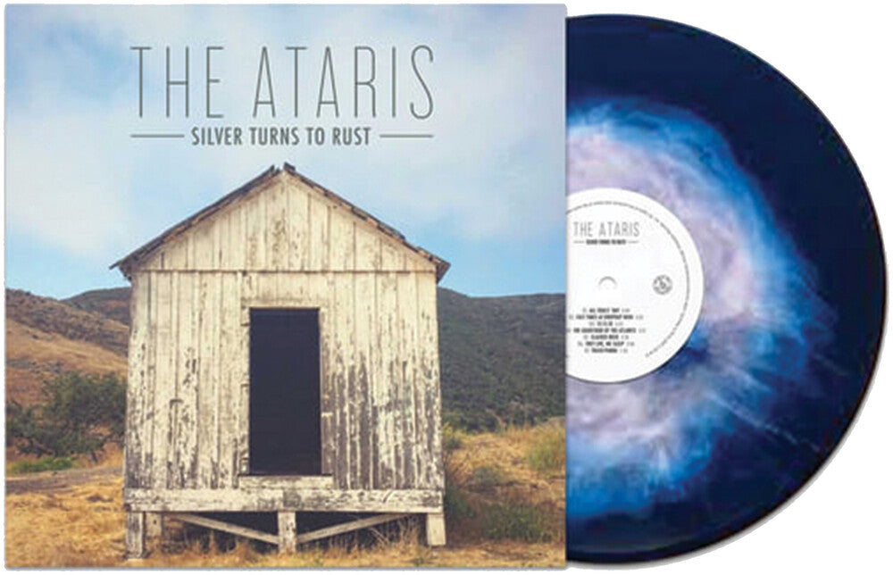 the album cover for The Ataris - Silver Turns To Rust [Blue Haze]