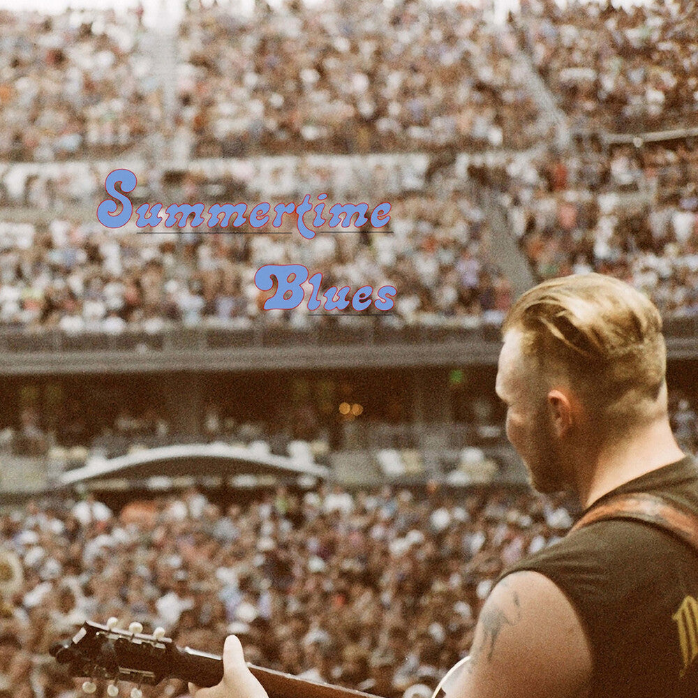 the album cover for Zach Bryan - Summertime Blues