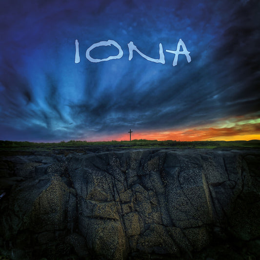 the album cover for Iona - Iona - Limited Blue Vinyl (Blue) [Colored Vinyl] [Limited Edition] (Uk)