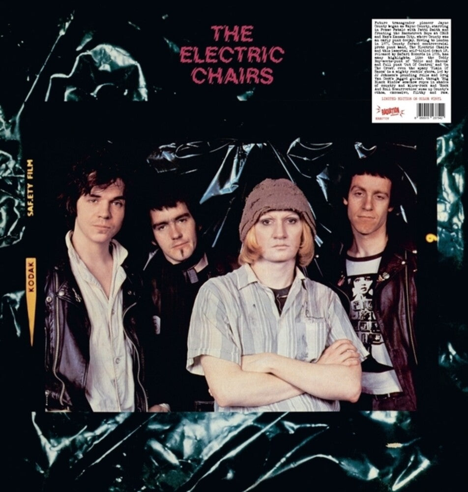 the album cover for Electric Chairs - Electric Chairs [Colored Vinyl]