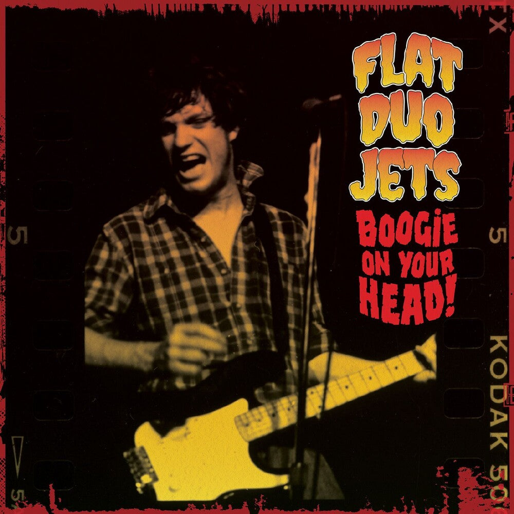 the album cover for Flat Duo Jets - Boogie On Your Head
