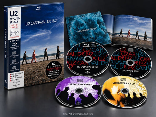 the album cover for U2 - Carnaval De Luz - Shm-Cd + Br - Japanese Limited