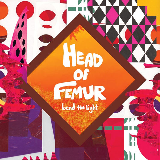 the album cover for Head Of Femur - Bend The Light