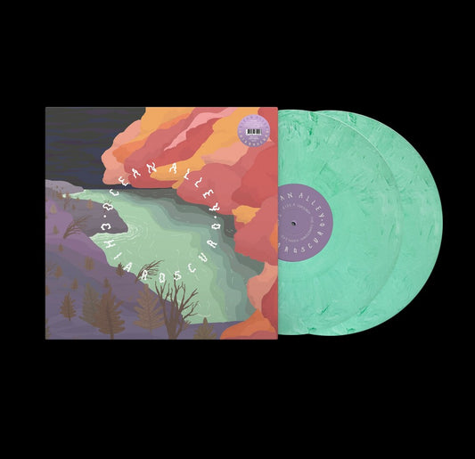 the album cover for Ocean Alley - Chiaroscuro (Limited Edition Mint Green Vinyl)