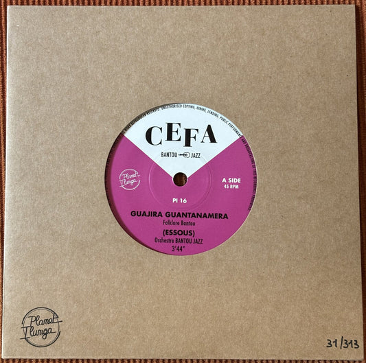 the album cover for Bantou Jazz - Guajira Guantanamera / Guajira [Limited Edition]