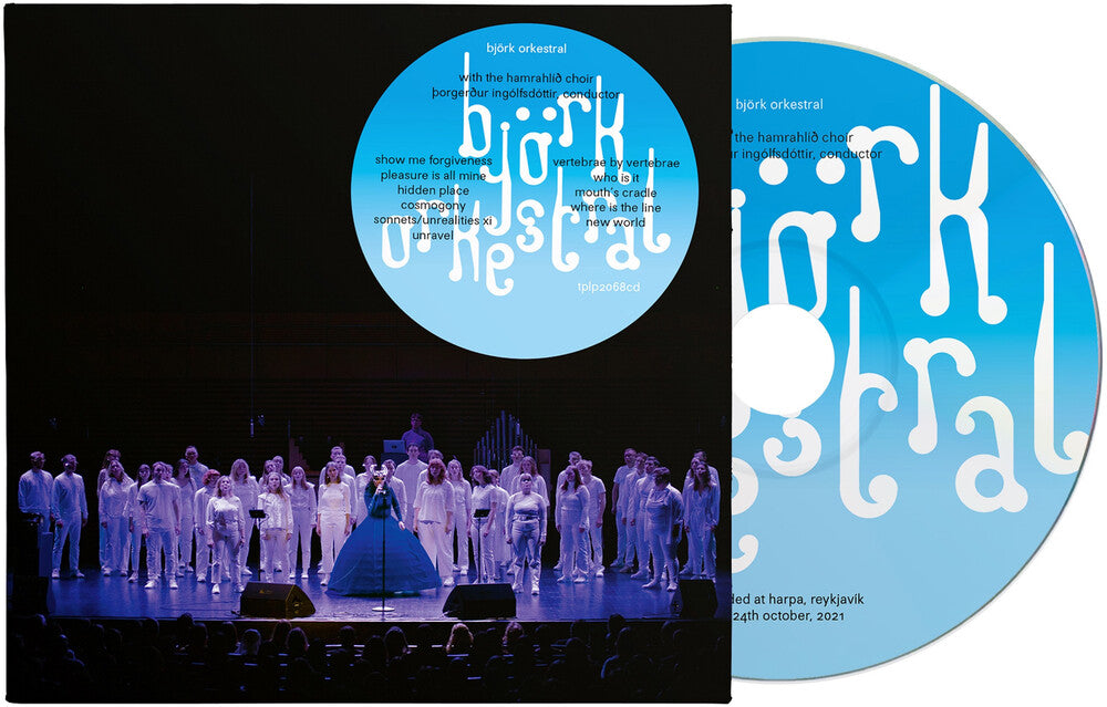 the album cover for Bjork - Bjork Orchestral With The Hamrahlid Choir