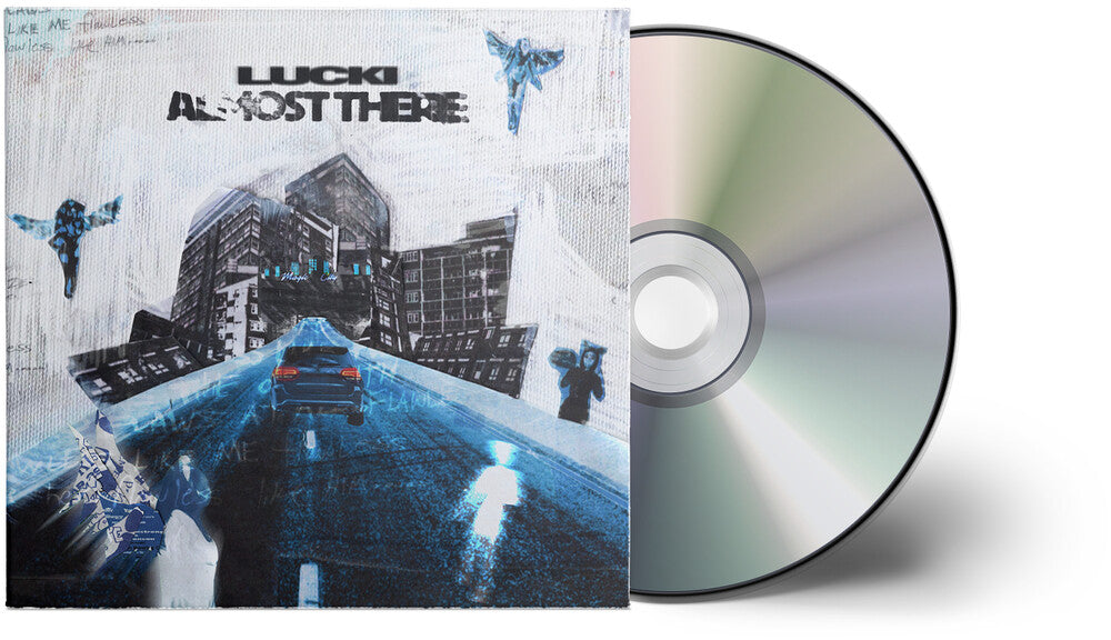 the album cover for Lucki - Almost There [Digipak]