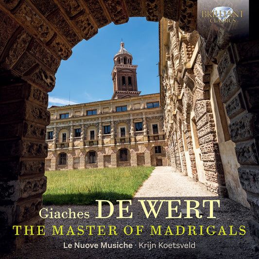 the album cover for Krijn Koetsveld - De Wert: The Master Of Madrigals