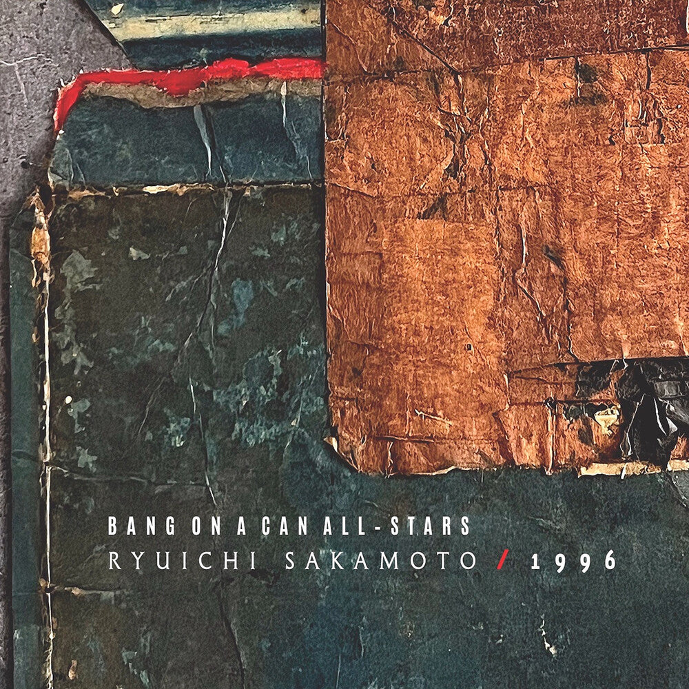 the album cover for Bang On A Can All-Stars - Ryuichi Sakamoto: 1996