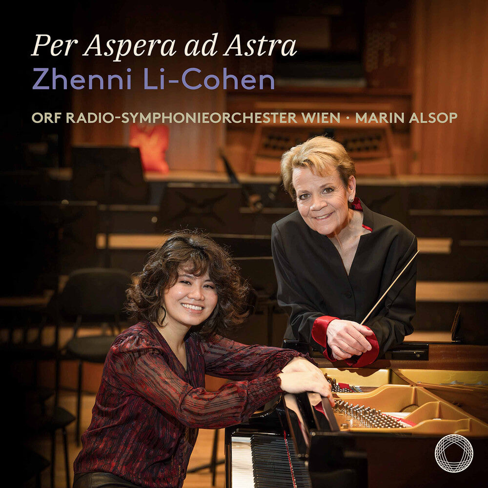 the album cover for Li-Zhenni Cohen - Per Aspera Ad Astra
