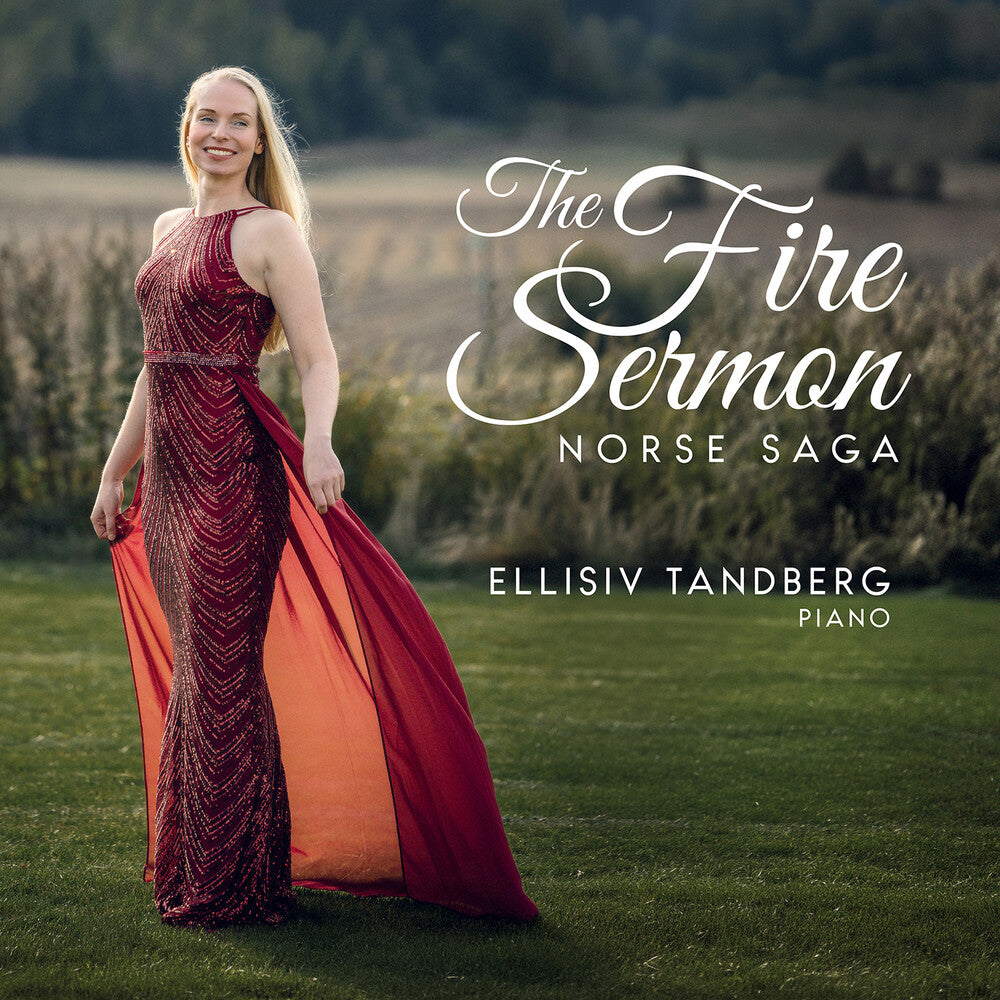 the album cover for Ellisiv Tandberg - Fire Sermon - Norse Saga