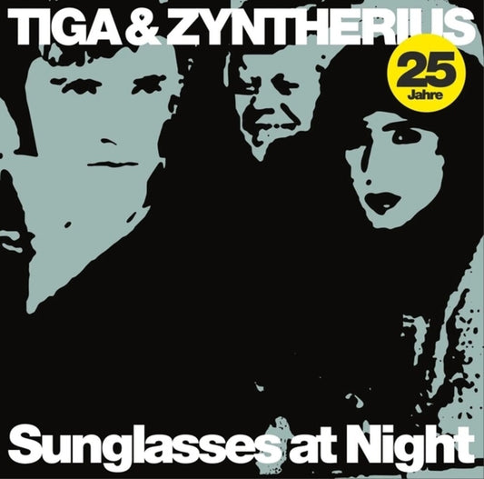 the album cover for Tiga & Zyntherius - Sunglasses At Night (25th Anniversary) (Ep) (Aniv)