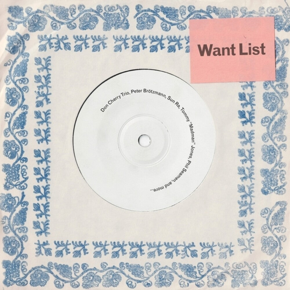 the album cover for Want List / Various - Want List / Various