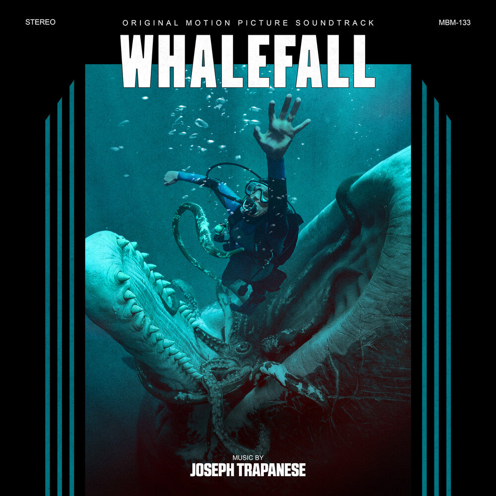 the album cover for Joseph Trapanese  (Blue) (Colv) - Whalefall - O.S.T. (Blue) [Colored Vinyl]