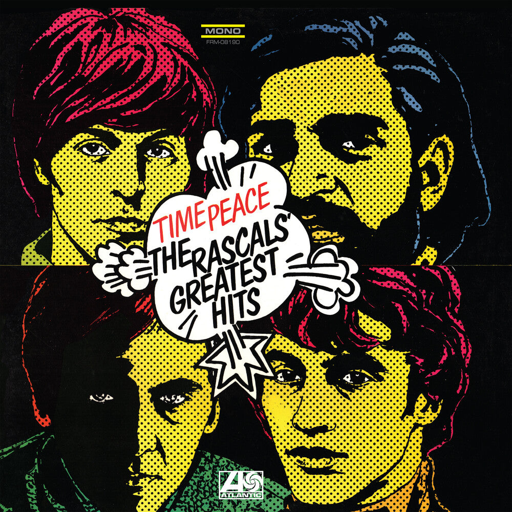 the album cover for Rascals - Time Peace: Greatest Hits (Blue) [Clear Vinyl] [Limited Edition]