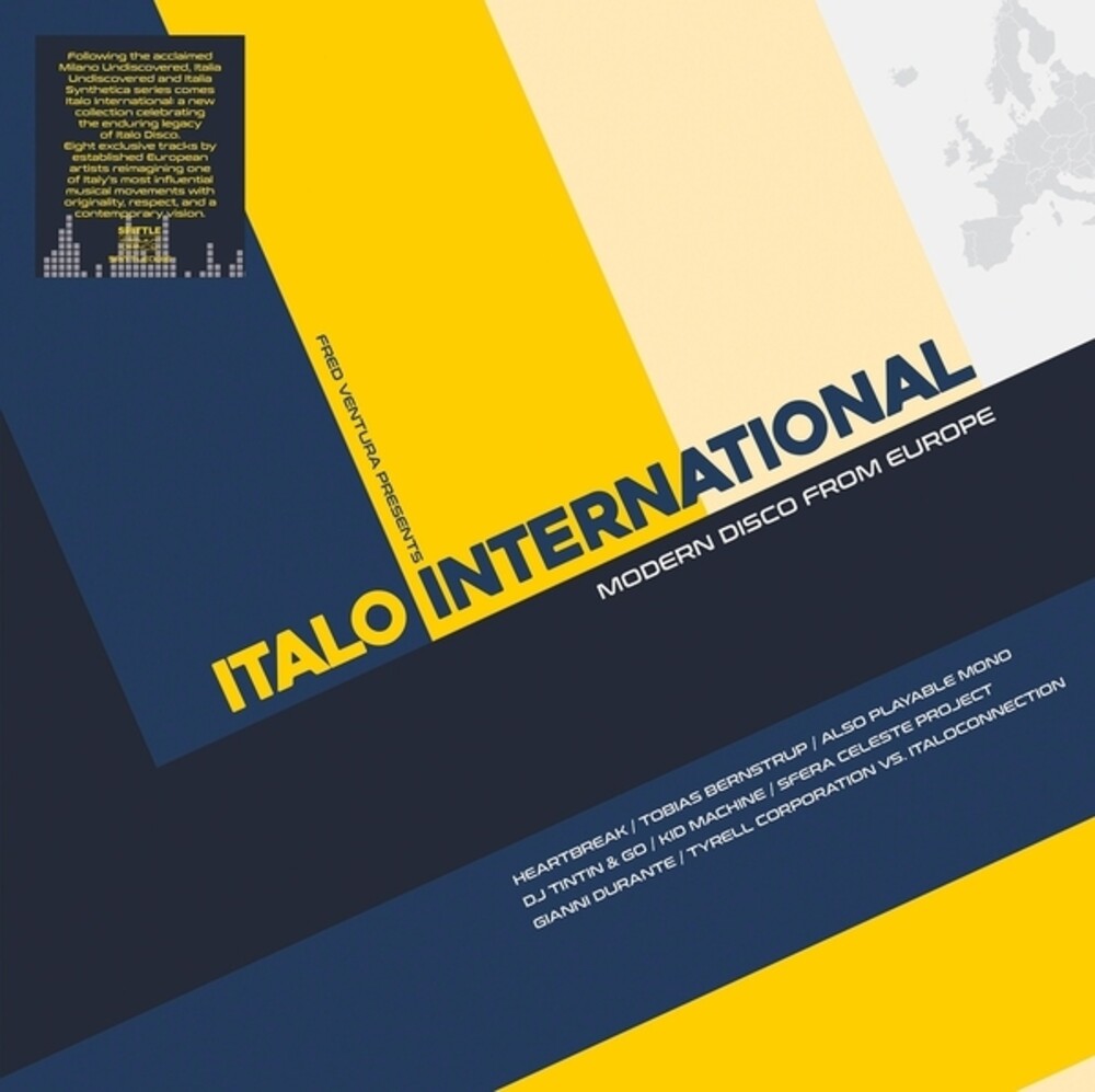 the album cover for Various Artists - Fred Ventura Presents Italo International - Modern Disco From Europe