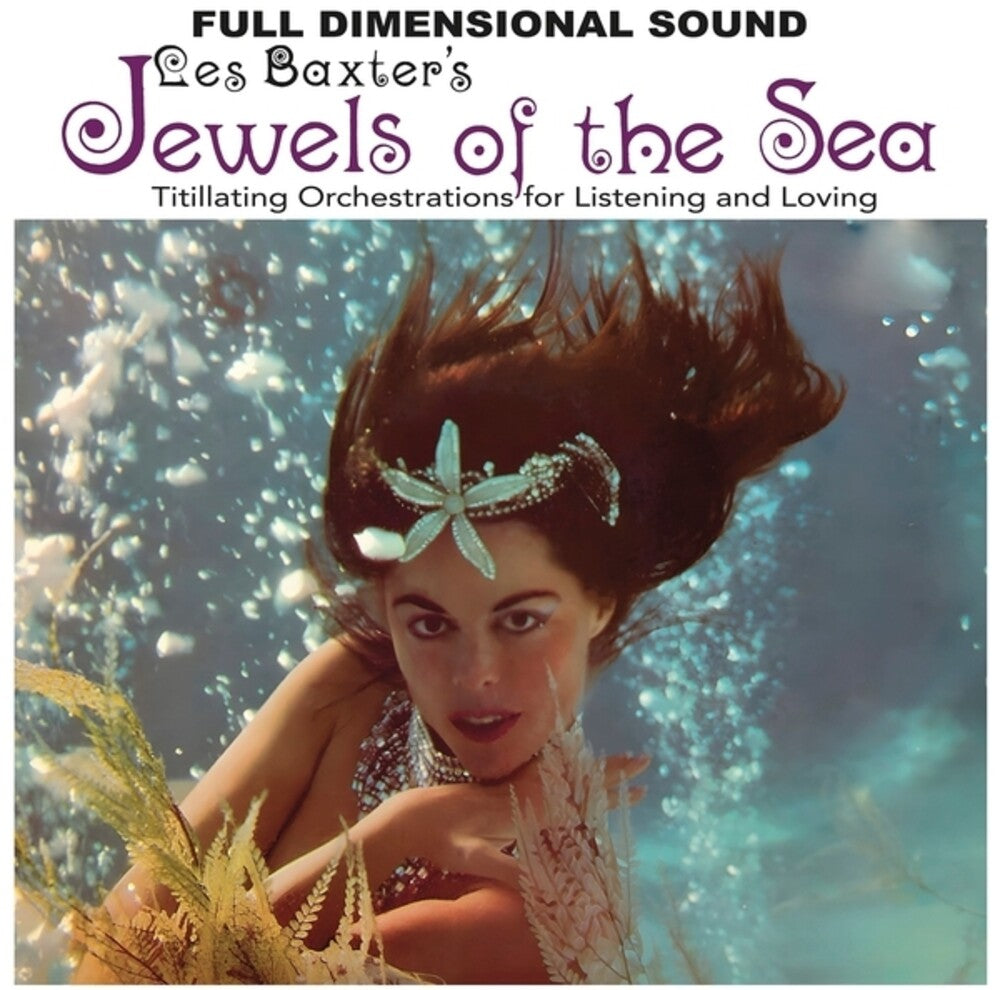 the album cover for Les Baxter - Jewels Of The Sea