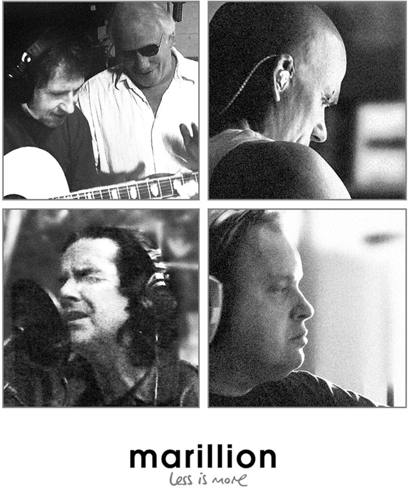 the album cover for Marillion - Less Is More (Uk)