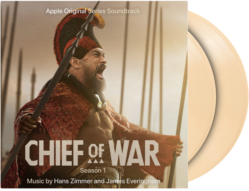 the album cover for Hans Zimmer  (Colv) (Ltd) (Ogv) (Wht) - Chief Of War - O.S.T. [Colored Vinyl] [Limited Edition] [180 Gram] (Wht)