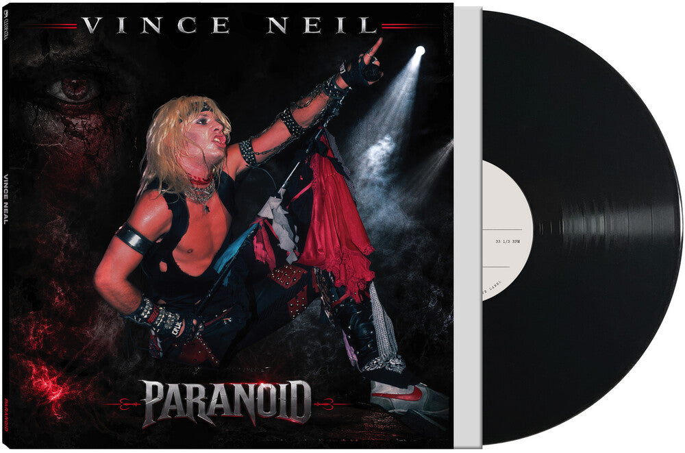 the album cover for Vince Neil - Paranoid [Limited Edition] (Etch)