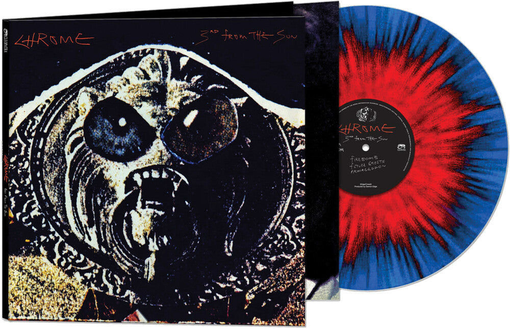 the album cover for Chrome - 3rd From The Sun (Blue) [Colored Vinyl] [Limited Edition] (Red)