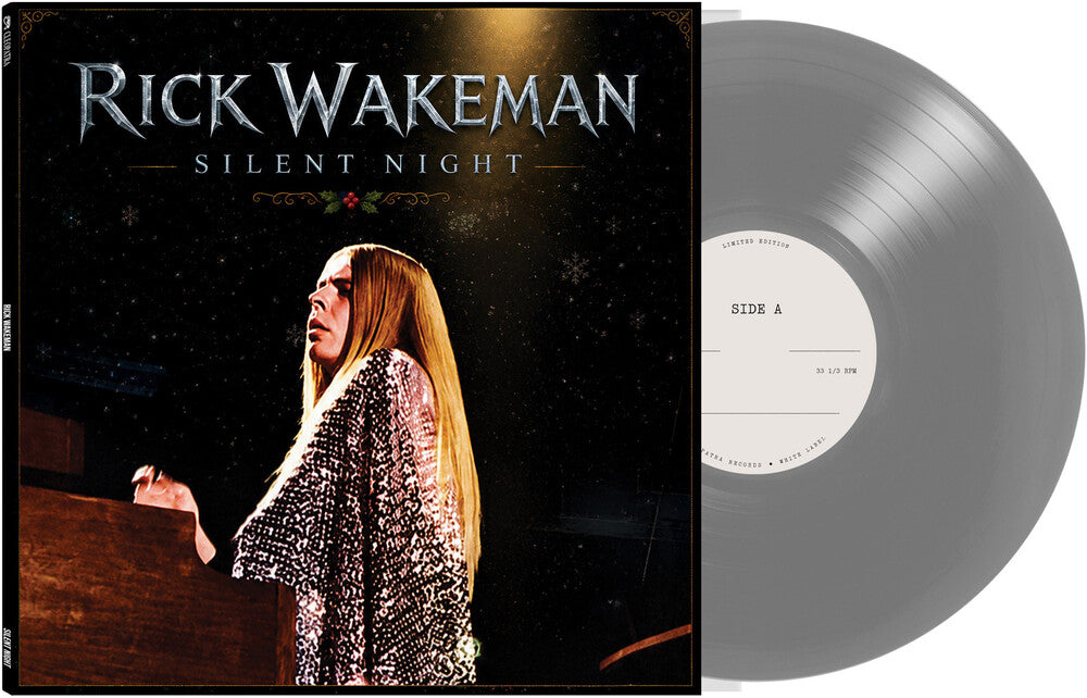 the album cover for Rick Wakeman - Silent Night [Colored Vinyl] [Limited Edition] (Slv) (Etch)