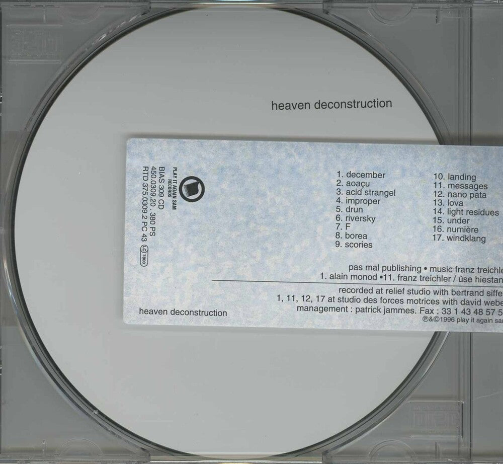 the album cover for Young Gods - Heaven Deconstruction (30th Anniversary) (Aniv)