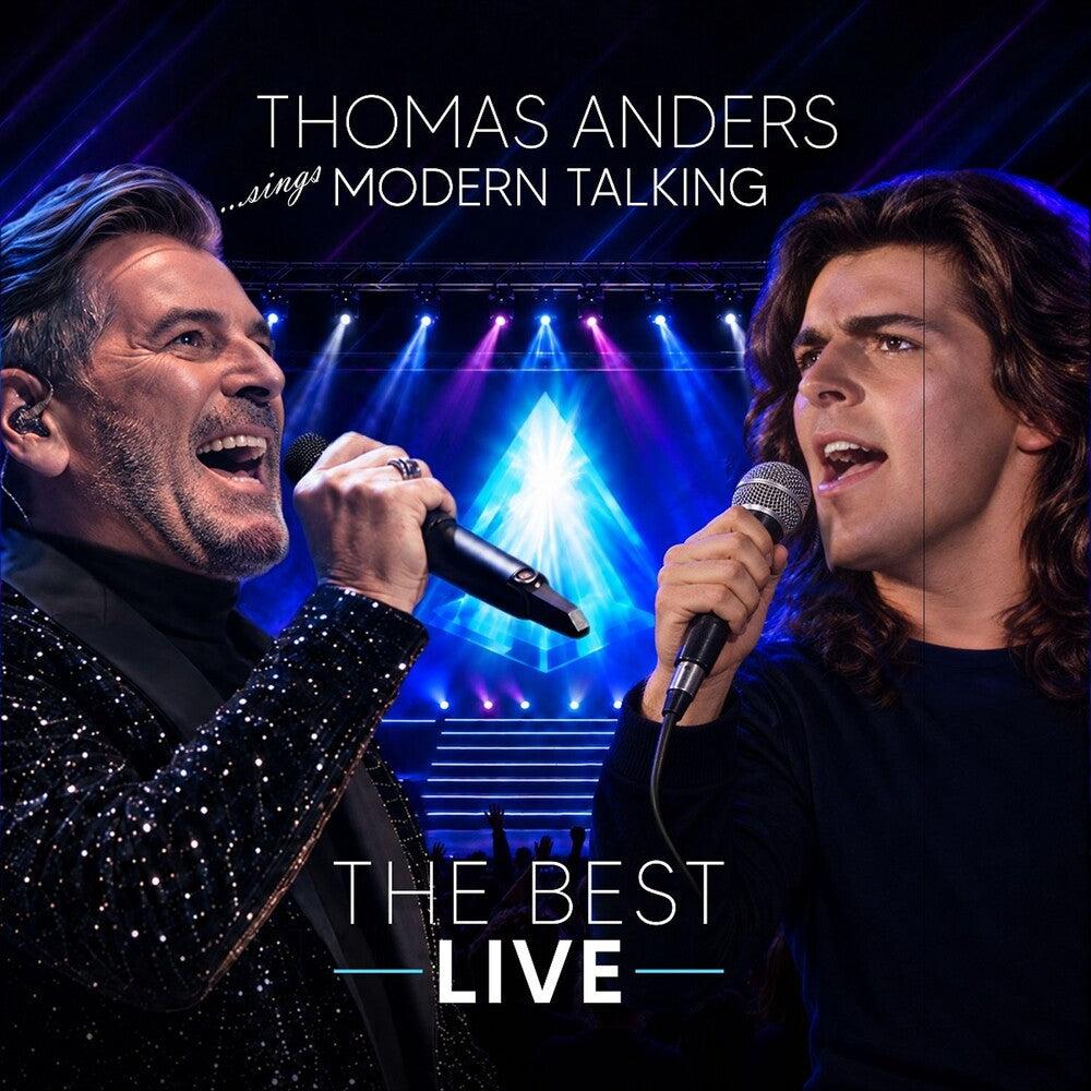 the album cover for Thomas Anders - Sings Modern Talking: Live In Concert