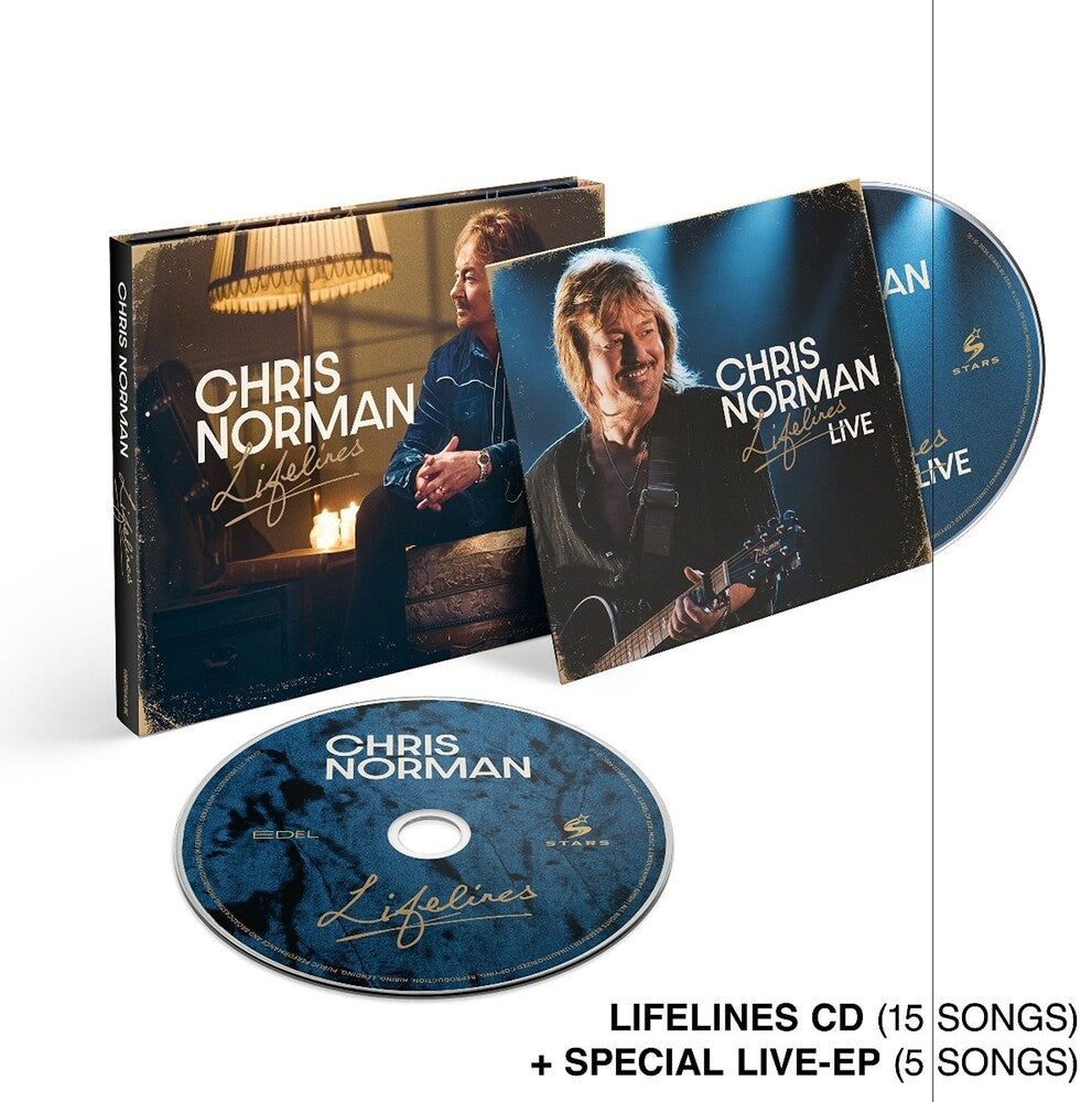 the album cover for Chris Norman - Lifelines (Live Bundle)
