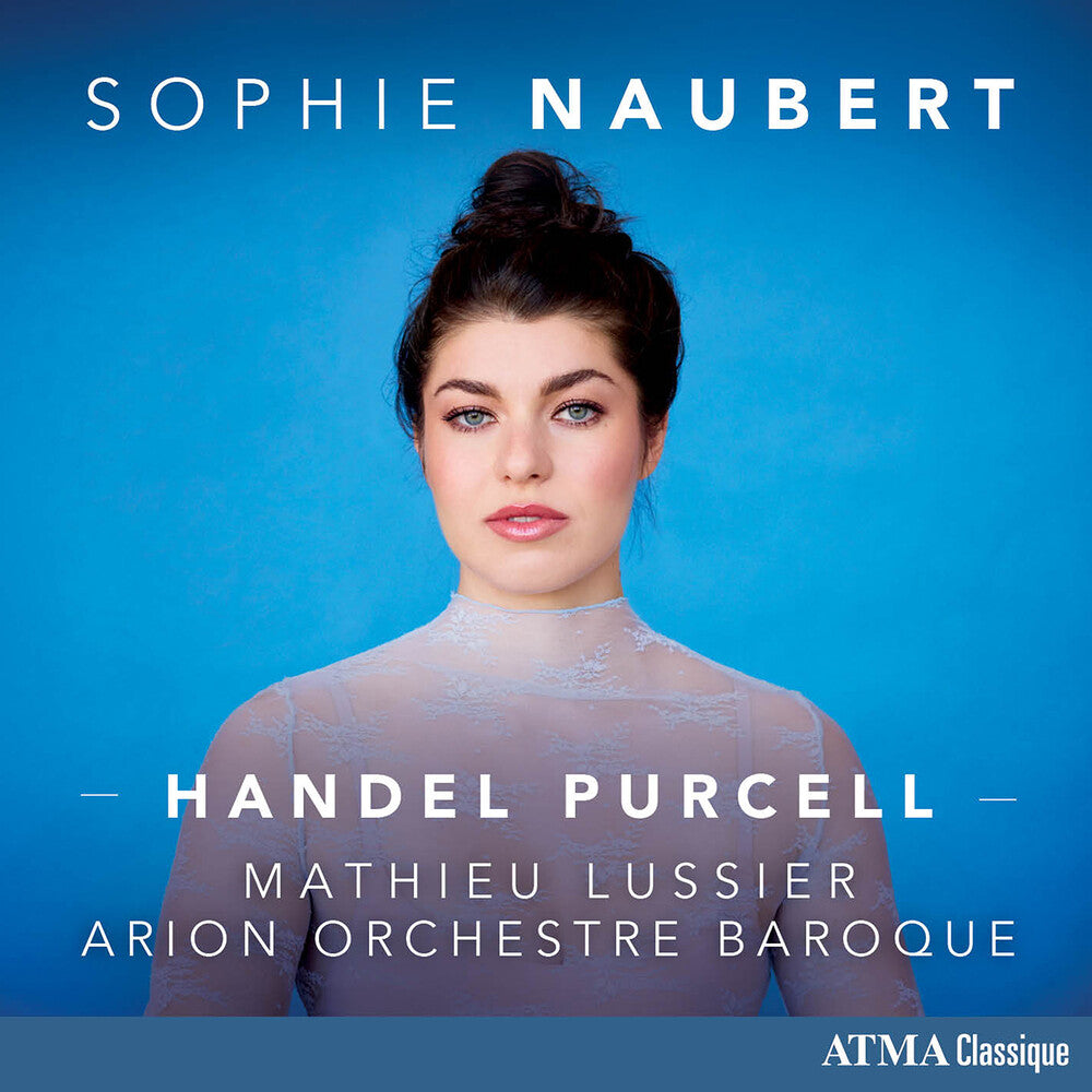 the album cover for Sophie Naubert - Handel & Purcell