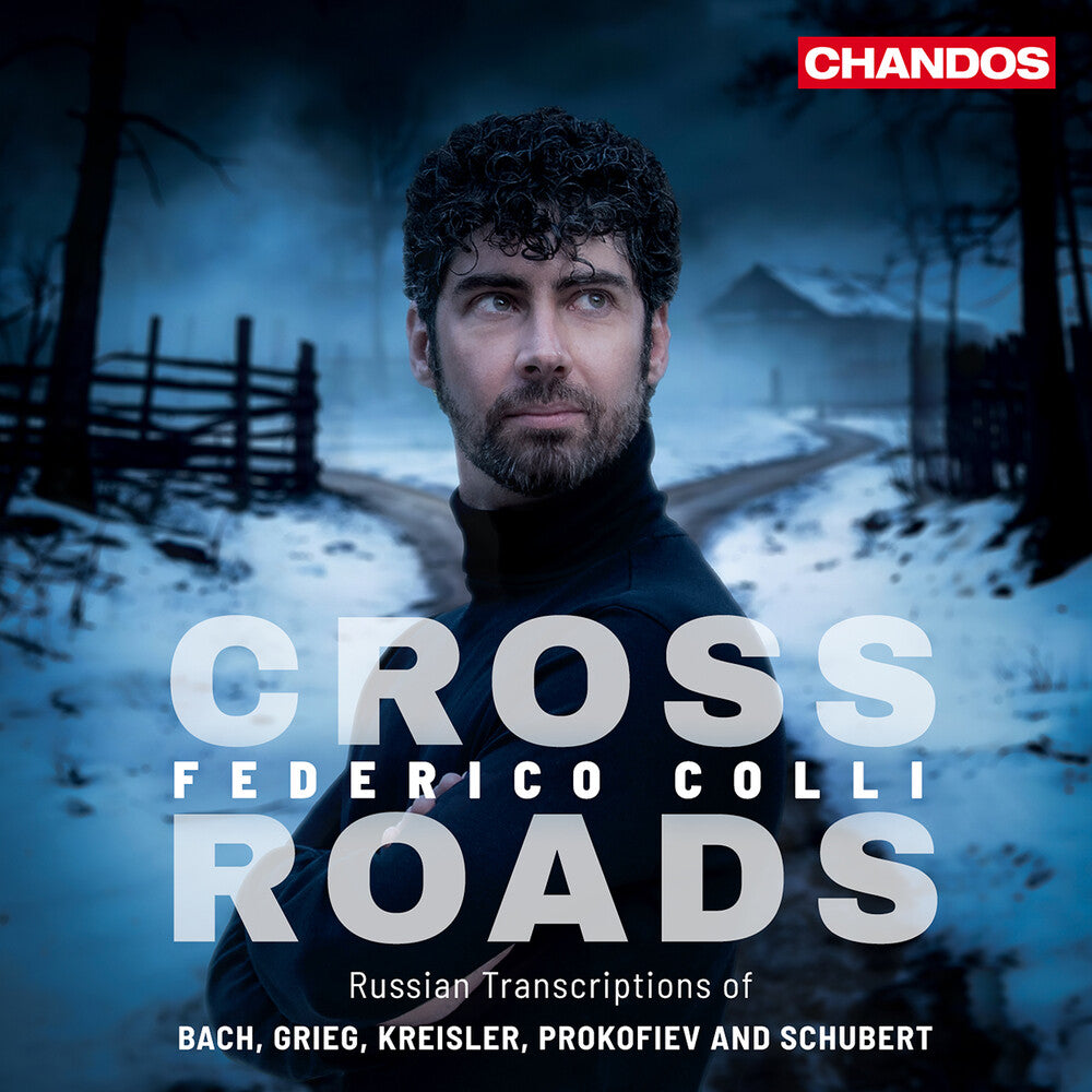 the album cover for Federico Colli - Crossroads