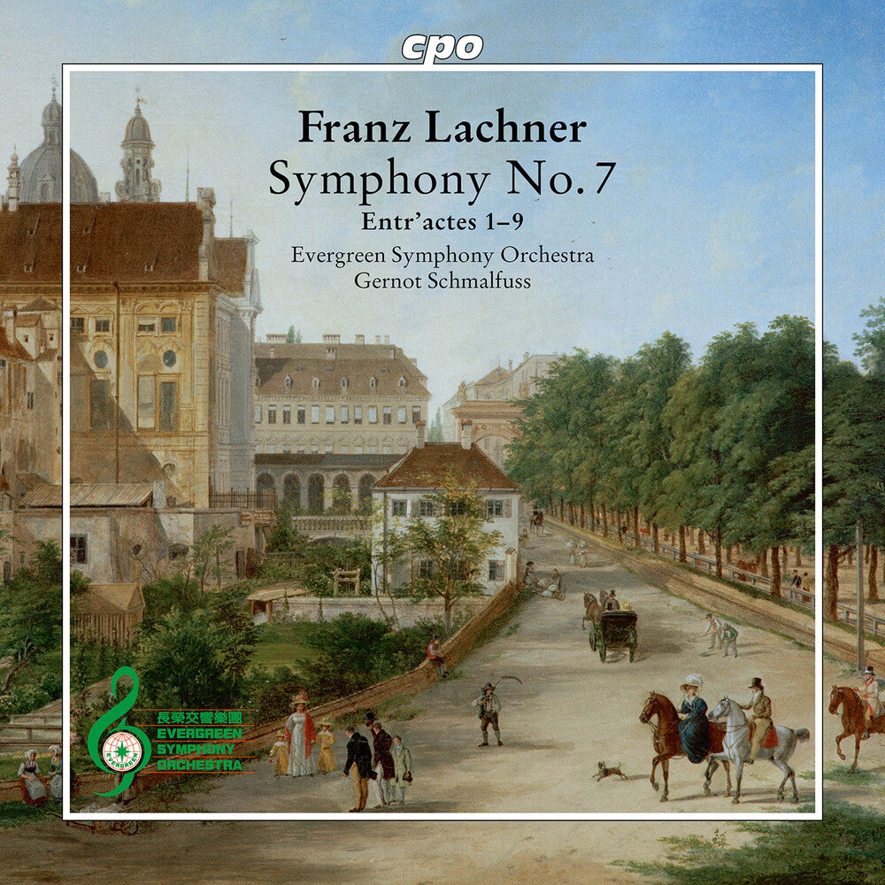 the album cover for Evergreen Symphony Orchestra - Symphony No. 7 & Entr'actes 1-9