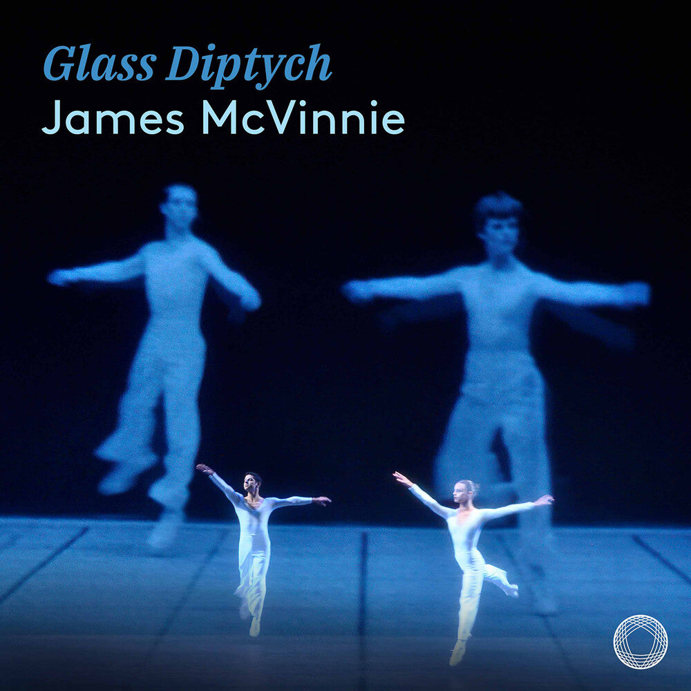 the album cover for James McVinnie - Glass Diptych