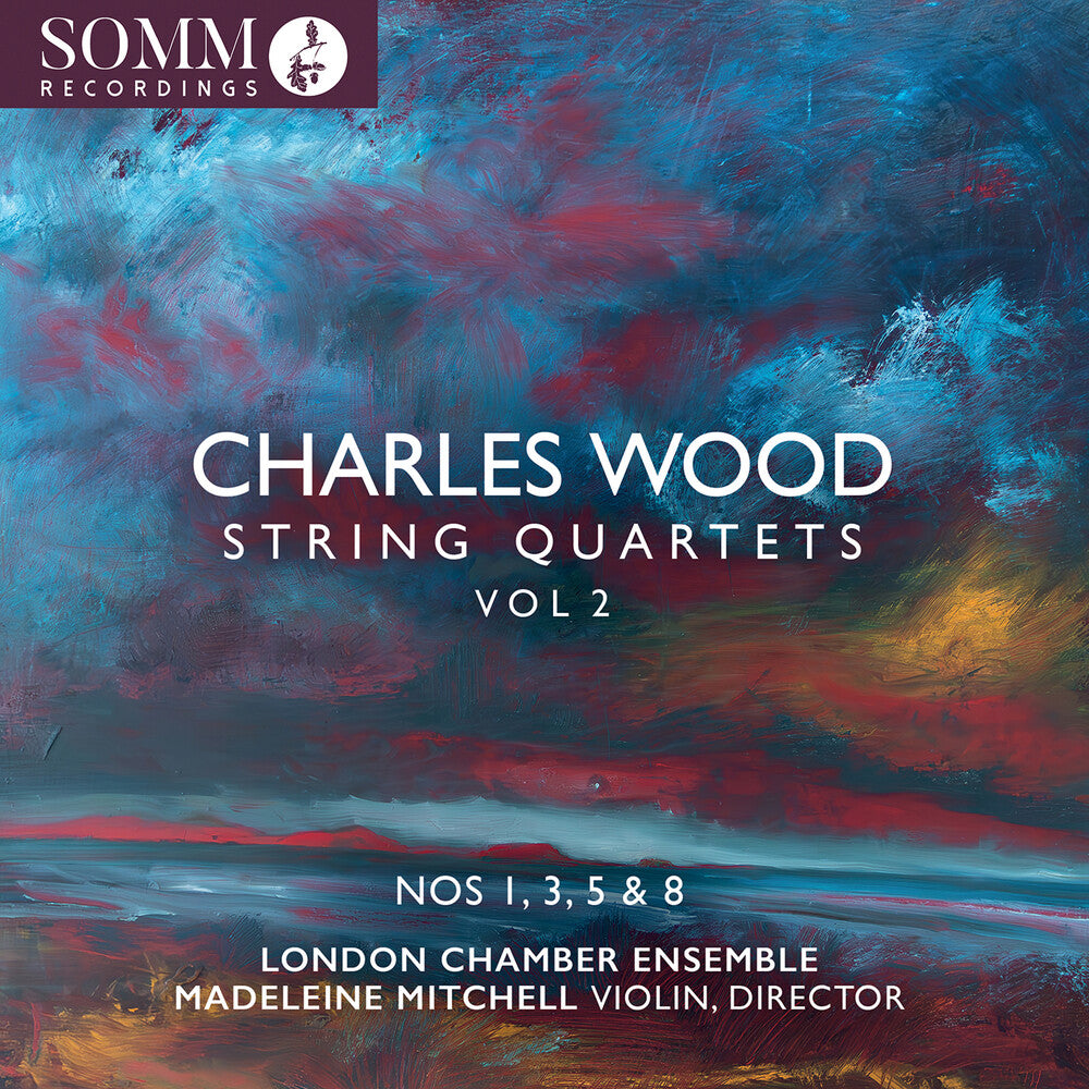the album cover for London Chamber Ensemble Quartet - Charles Wood: Str Quartets Vol. 2