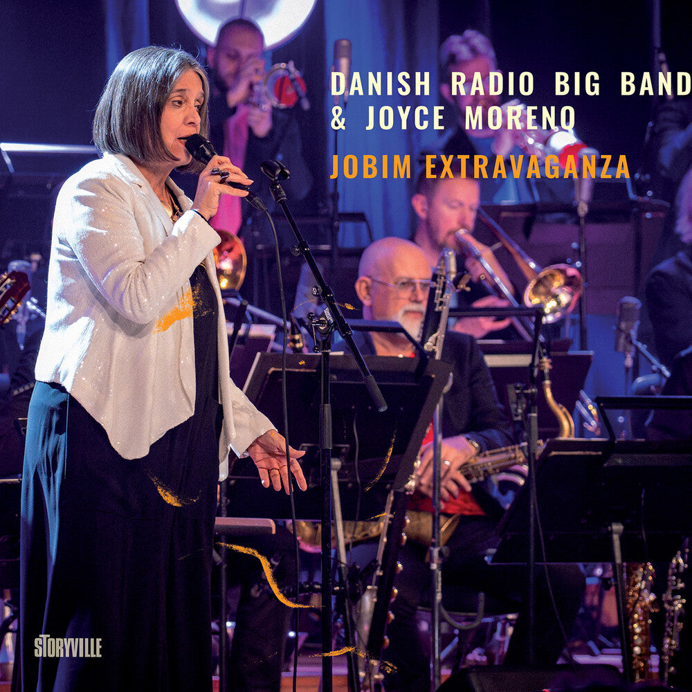 the album cover for Danish Radio Big Band - Jobim Extravaganza