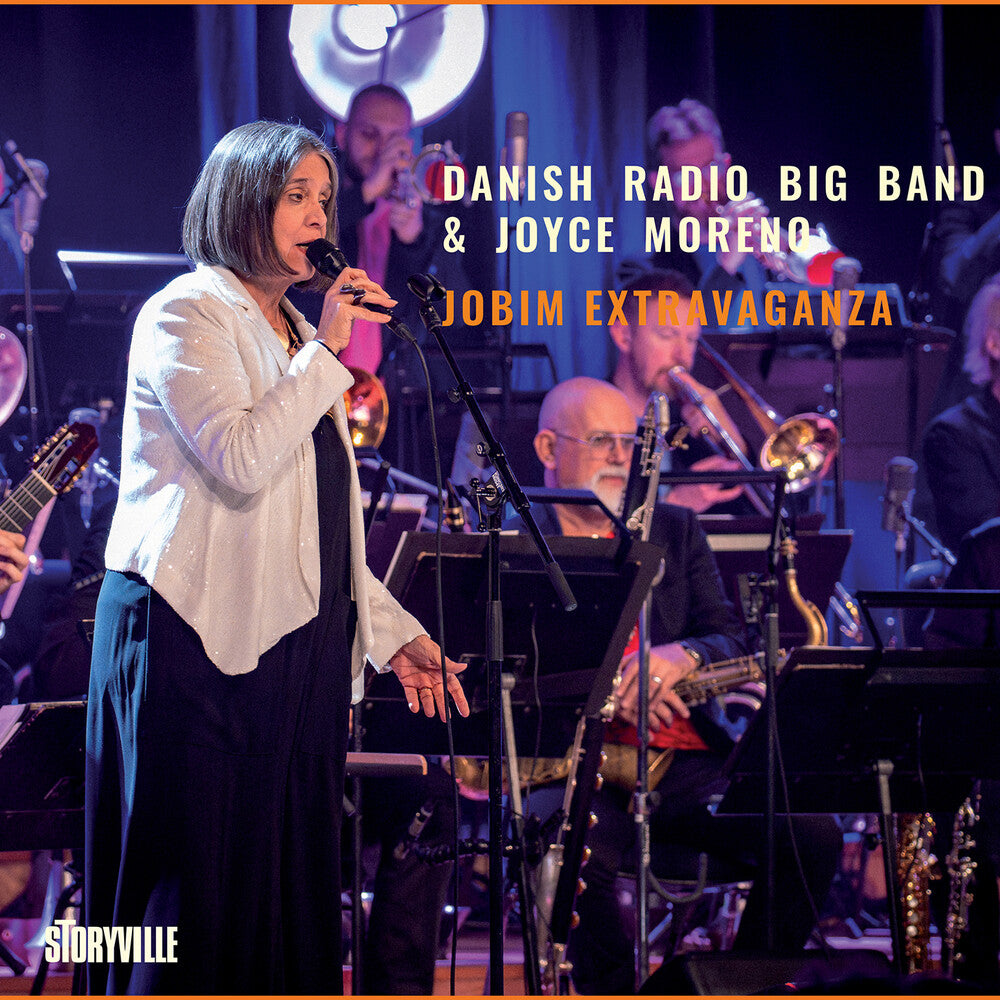 the album cover for Danish Radio Big Band - Jobim Extravaganza