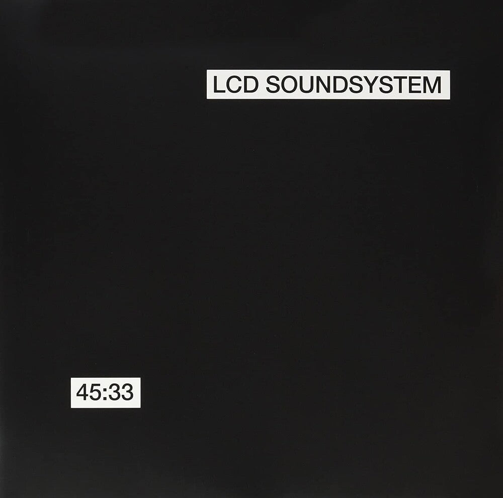 the album cover for LCD Soundsystem - 45:33:00