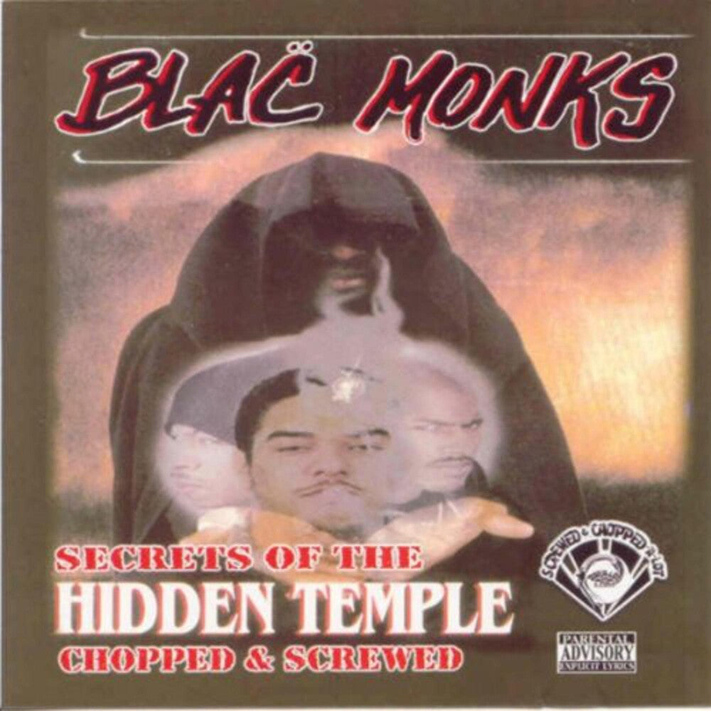 the album cover for Blac Monks - Secret of the Hidden Temple