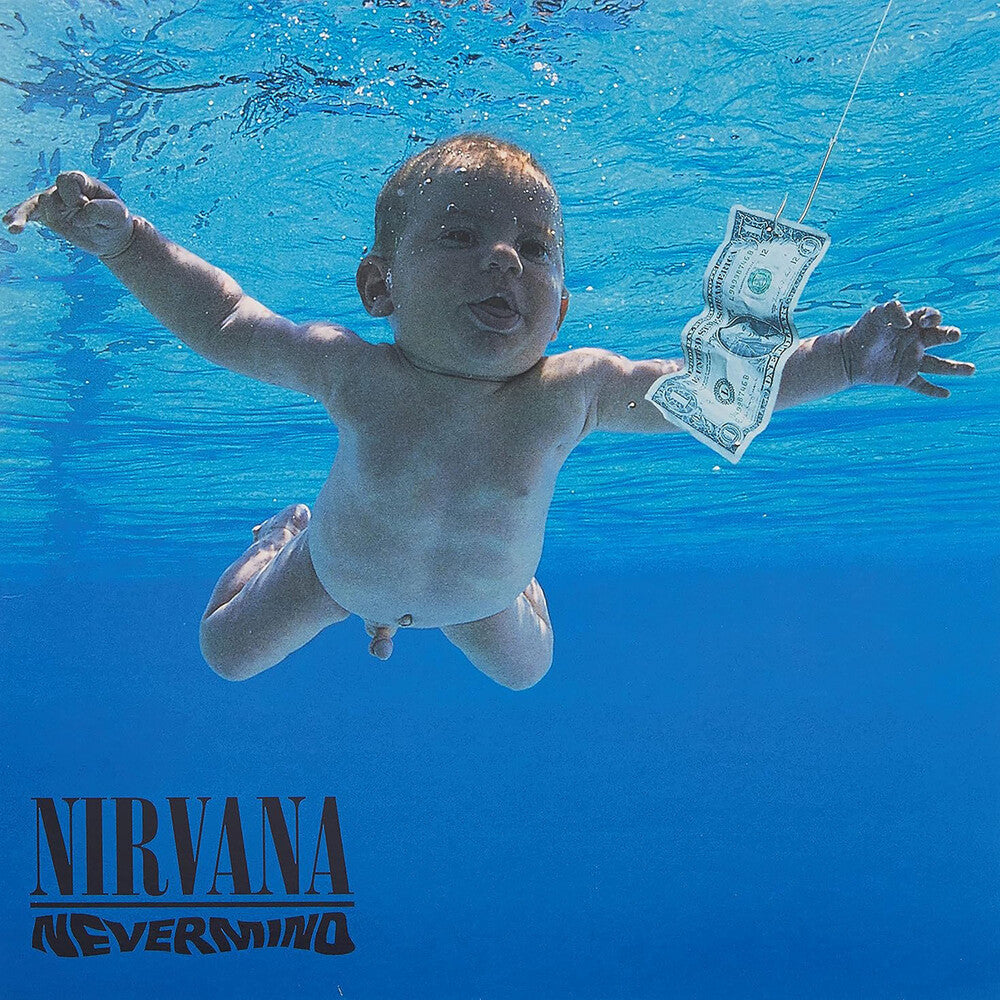 the album cover for Nirvana - Nevermind [LP]
