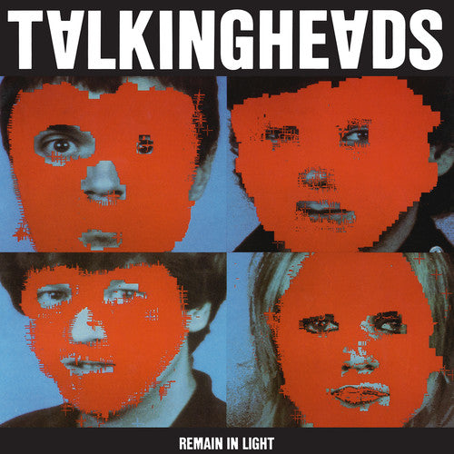 the album cover for Talking Heads - Remain in Light